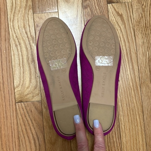 Kelly & Katie Synthetic Sole Fuchsia Flat‎ - Picture 2 of 2